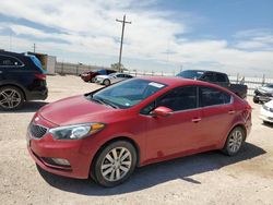 Vehiculos salvage en venta de Copart Andrews, TX: 2014 KIA Forte EX