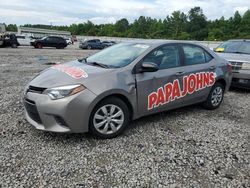 Toyota salvage cars for sale: 2016 Toyota Corolla L