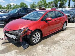 Toyota Corolla salvage cars for sale: 2021 Toyota Corolla LE