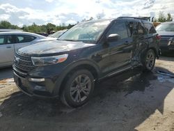 Ford Explorer xlt salvage cars for sale: 2021 Ford Explorer XLT