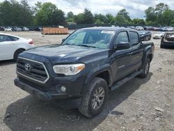 Toyota Tacoma salvage cars for sale: 2016 Toyota Tacoma Double Cab