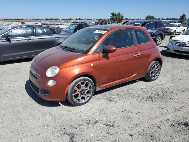 2012 Fiat 500 Sport