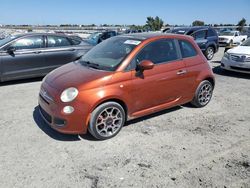 Fiat 500 salvage cars for sale: 2012 Fiat 500 Sport