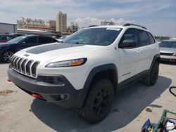 Jeep salvage cars for sale: 2017 Jeep Cherokee Trailhawk