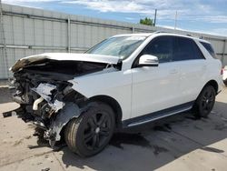 Mercedes-Benz m-Class salvage cars for sale: 2014 Mercedes-Benz ML 350 Bluetec