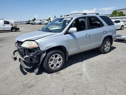 Salvage cars for sale from Copart Bakersfield, CA: 2001 Acura MDX Touring