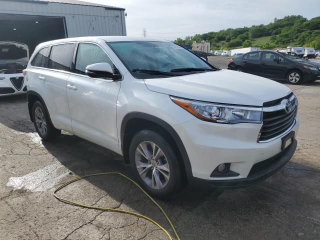 2015 Toyota Highlander LE