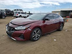 Nissan salvage cars for sale: 2019 Nissan Maxima S