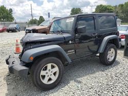 Vehiculos salvage en venta de Copart Mebane, NC: 2015 Jeep Wrangler Sport