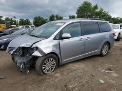 Toyota Sienna xle Vehiculos salvage en venta: 2015 Toyota Sienna XLE