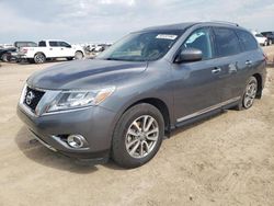 Salvage cars for sale from Copart Amarillo, TX: 2015 Nissan Pathfinder S