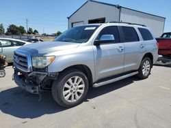 Toyota salvage cars for sale: 2008 Toyota Sequoia Platinum