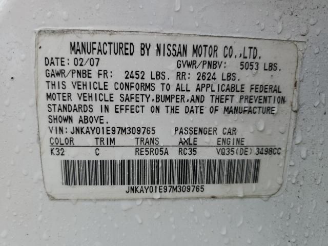 2007 Infiniti M35 Base