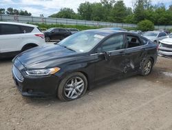 Salvage cars for sale from Copart Davison, MI: 2015 Ford Fusion SE