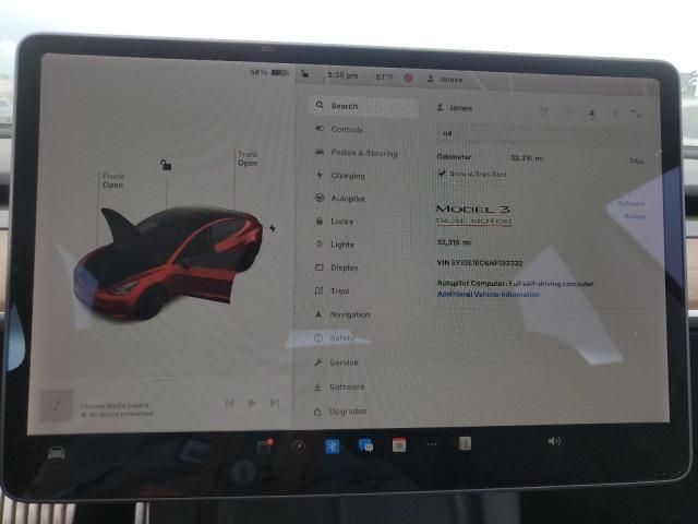 2022 Tesla Model 3