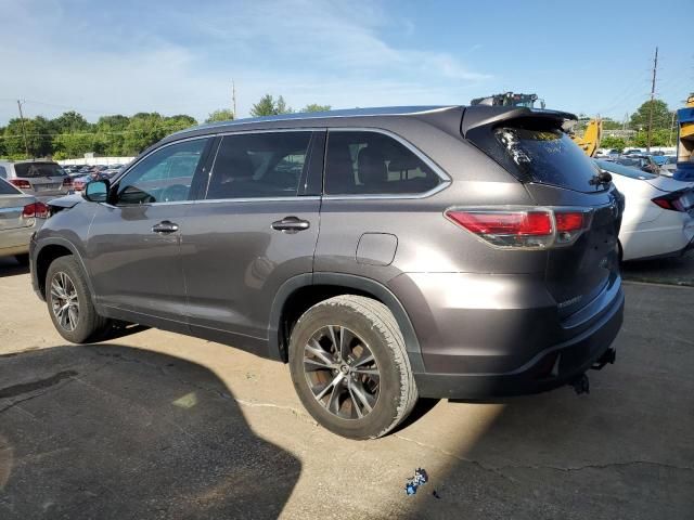 2016 Toyota Highlander XLE