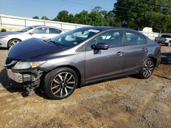 Salvage cars for sale from Copart Chatham, VA: 2015 Honda Civic EXL