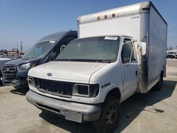 Ford salvage cars for sale: 1999 Ford Econoline E350 Super Duty Commercial Cutaway Van