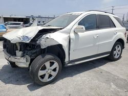 Mercedes-Benz salvage cars for sale: 2009 Mercedes-Benz ML 350