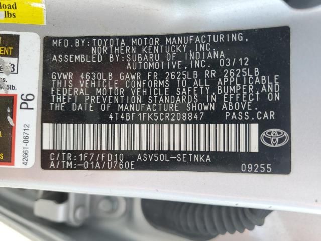 2012 Toyota Camry Base