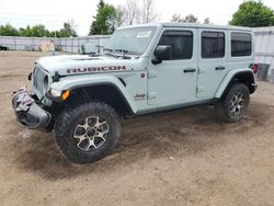 Salvage cars for sale from Copart Ontario Auction, ON: 2023 Jeep Wrangler Rubicon