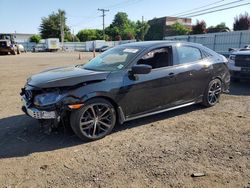 Salvage cars for sale from Copart New Britain, CT: 2021 Honda Civic Sport