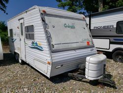 Keystone salvage cars for sale: 1999 Keystone Travel Trailer