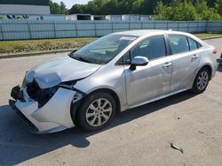 Toyota Corolla salvage cars for sale: 2021 Toyota Corolla LE