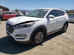 Salvage cars for sale from Copart San Martin, CA: 2017 Hyundai Tucson Limited