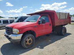 Ford salvage cars for sale: 2002 Ford F450 Super Duty