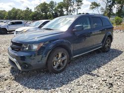 Dodge Journey salvage cars for sale: 2015 Dodge Journey Crossroad