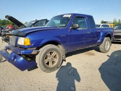 Ford salvage cars for sale: 2003 Ford Ranger Super Cab