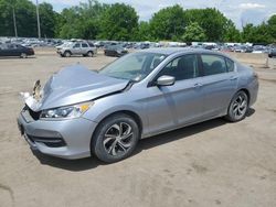 Salvage cars for sale from Copart Marlboro, NY: 2017 Honda Accord LX