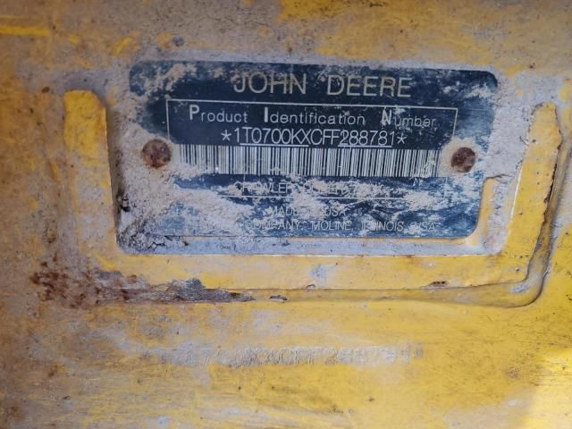 2016 John Deere Dozer 700K