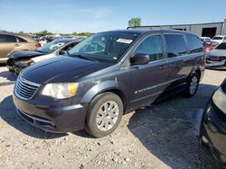 Salvage cars for sale from Copart Kansas City, KS: 2014 Chrysler Town & Country Touring