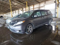 Toyota salvage cars for sale: 2013 Toyota Sienna
