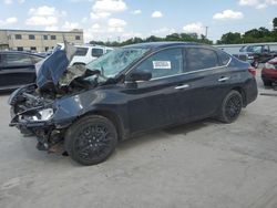 Salvage cars for sale from Copart Wilmer, TX: 2017 Nissan Sentra S