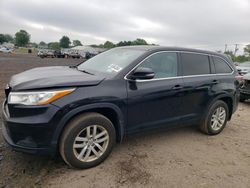 Toyota salvage cars for sale: 2014 Toyota Highlander LE