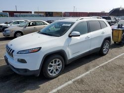 Jeep salvage cars for sale: 2017 Jeep Cherokee Latitude