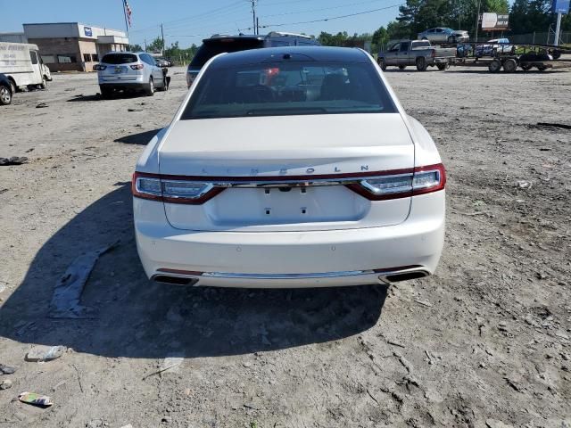 2017 Lincoln Continental Reserve