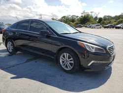 Salvage cars for sale from Copart Fort Pierce, FL: 2015 Hyundai Sonata SE