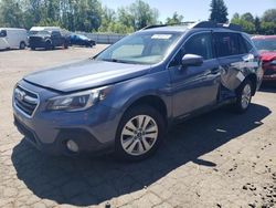 Subaru Outback Vehiculos salvage en venta: 2018 Subaru Outback 2.5I Premium