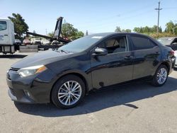 2015 Toyota Corolla L en venta en San Martin, CA