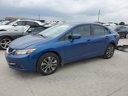 2015 Honda Civic EX en venta en Grand Prairie, TX