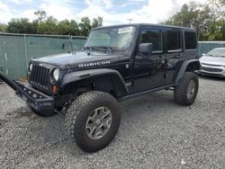 Vehiculos salvage en venta de Copart Riverview, FL: 2013 Jeep Wrangler Unlimited Rubicon