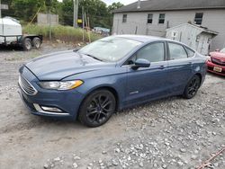 2018 Ford Fusion SE Hybrid en venta en York Haven, PA
