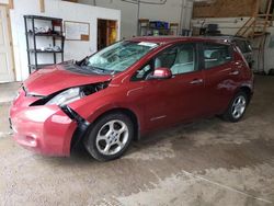 Nissan Leaf salvage cars for sale: 2014 Nissan Leaf S