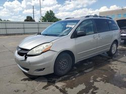 Toyota Sienna ce salvage cars for sale: 2008 Toyota Sienna CE