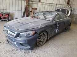 Mercedes-Benz salvage cars for sale: 2015 Mercedes-Benz S 550