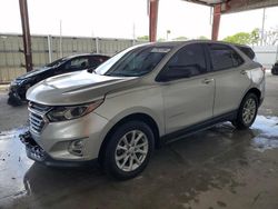 Salvage cars for sale from Copart Homestead, FL: 2018 Chevrolet Equinox LS